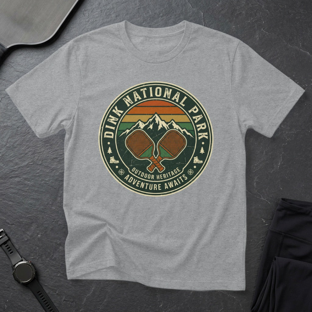 Dink National Park vintage outdoor heritage graphic t-shirt.