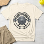 T-shirt featuring a Viking shield and axes with "Victory or the Kitchen" text.