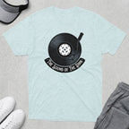 T-shirt with a pickleball record graphic and text "The Sound of the Dink".