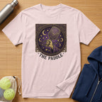 Pink t-shirt with celestial paddle graphic and text "THE PADDLE".
