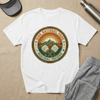 Dink National Park Pickleball Preserve logo with mountains and sun.