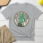 T-shirt with cartoon pickle holding paddle, text "STAY OUT OF THE KITCHEN!".
